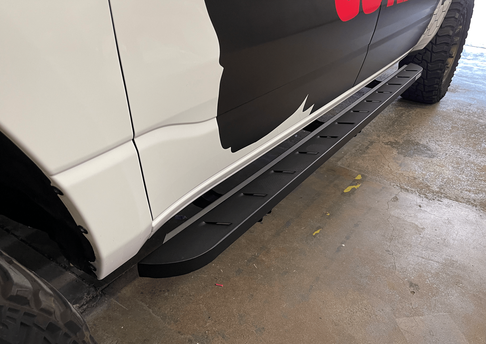Go Rhino 63430680SPC 2019 - 2024 Dodge Ram 1500 RB Series RB10 Slim Line Running Boards with Mounting Bracket Kit - Rugged Truck Gear