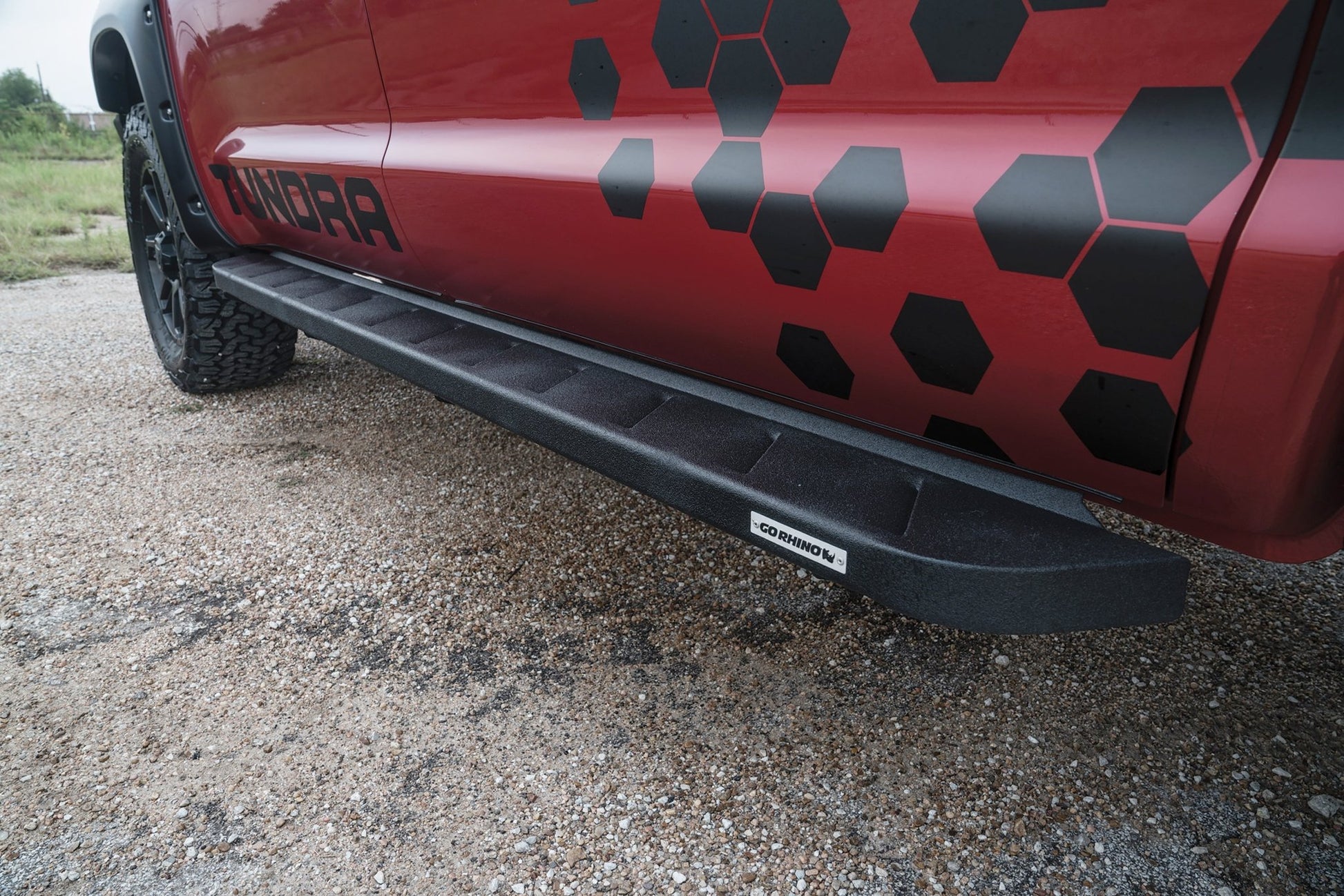 Go Rhino 63441687PC 2007 - 2021 Toyota Tundra RB Series RB10 Running Boards with Mounting Bracket Kit - Rugged Truck Gear