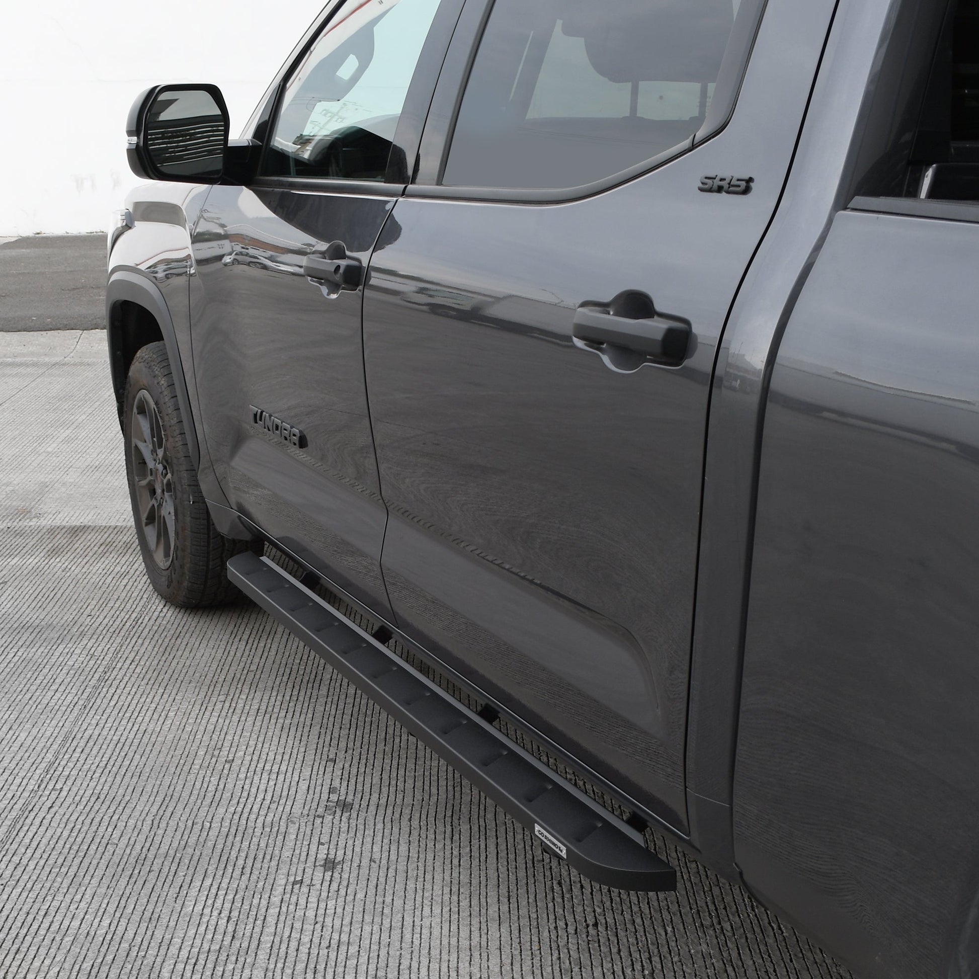 Go Rhino 63443687SPC 2022 - 2024 Toyota Tundra RB Series RB10 Slim Line Running Boards with Mounting Bracket Kit - Rugged Truck Gear