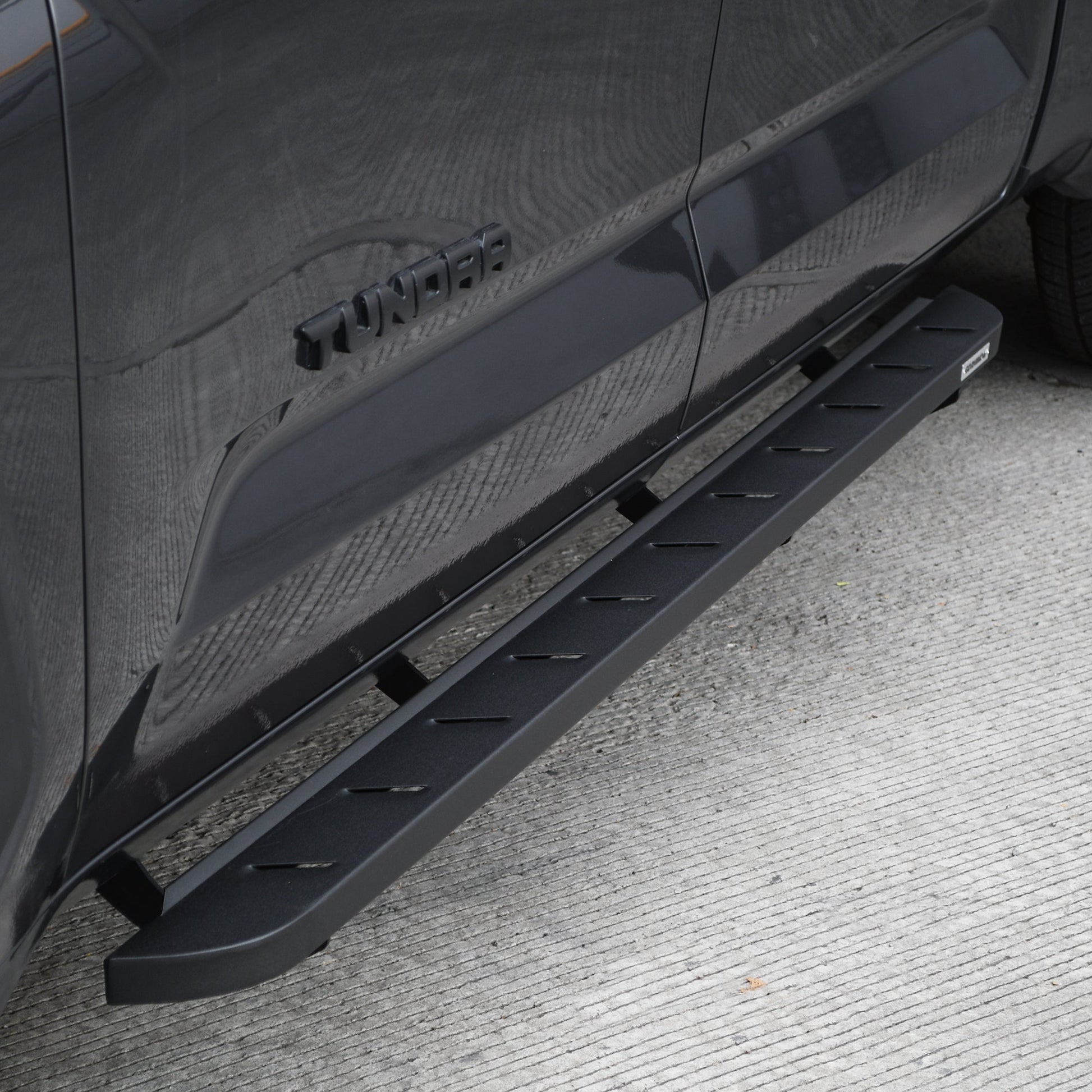 Go Rhino 63443687SPC 2022 - 2024 Toyota Tundra RB Series RB10 Slim Line Running Boards with Mounting Bracket Kit - Rugged Truck Gear