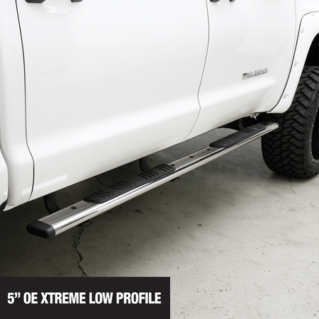 Go Rhino 650080PS 2005 - 2024 Nissan Frontier OE Xtreme Series 5" Low Profile Side Steps - Boards Only - Rugged Truck Gear