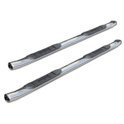 Go Rhino 67051PS 2015 - 2019 Chevy Silverado 2500/3500 HD 415 Series Side Steps with Mounting Bracket Kit - Welded End Caps - Rugged Truck Gear