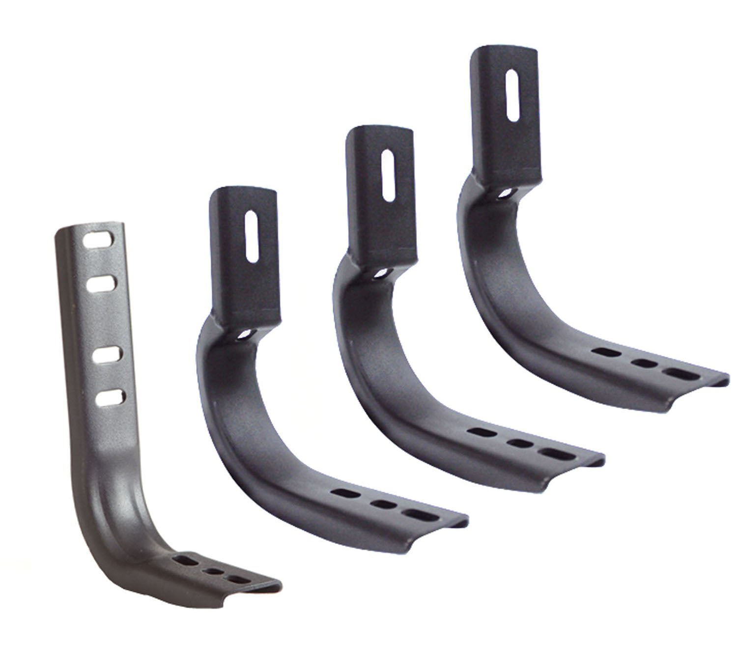 Go Rhino 6840406 2011 - 2013 Chevy Silverado 2500/3500 HD OE Xtreme Series 6" Wheel - To - Wheel Side Steps - Bracket Kit Only - Rugged Truck Gear