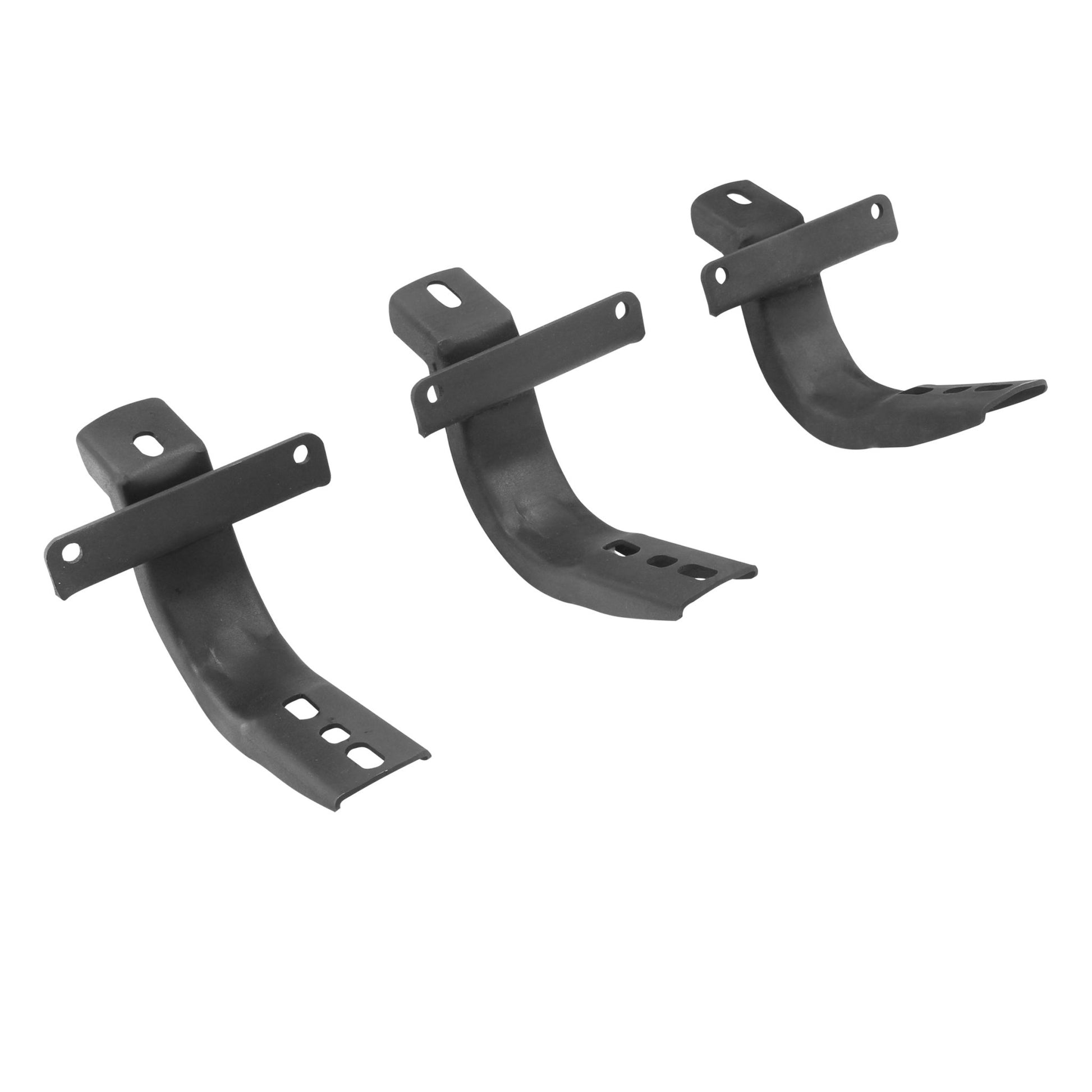 Go Rhino 6841295 2021 - 2024 Ford Bronco OE Xtreme Series Cab Length Side Steps Mounting Brackets Only - Rugged Truck Gear