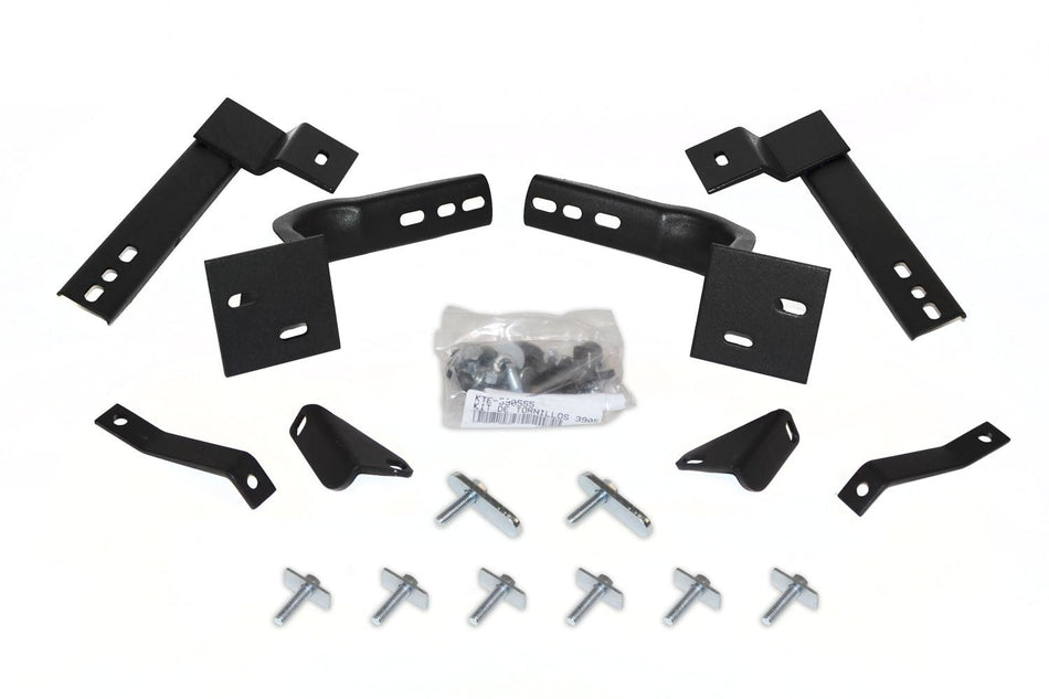 Go Rhino 6843405 2008 - 2013 Nissan Rogue OE Xtreme Series Cab Length Side Steps Mounting Brackets Only - Rugged Truck Gear