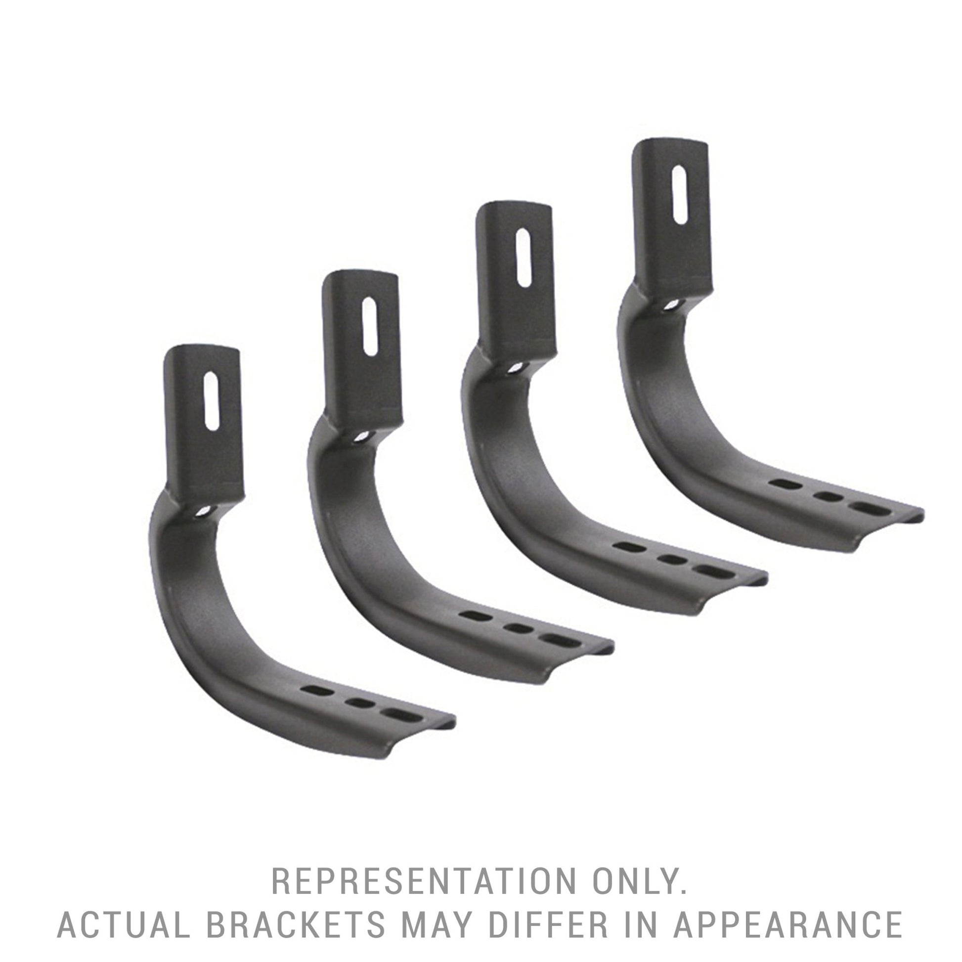 Go Rhino 6843465 2005 - 2024 Nissan Frontier OE Xtreme Series Cab Length Side Steps Mounting Brackets Only - Rugged Truck Gear