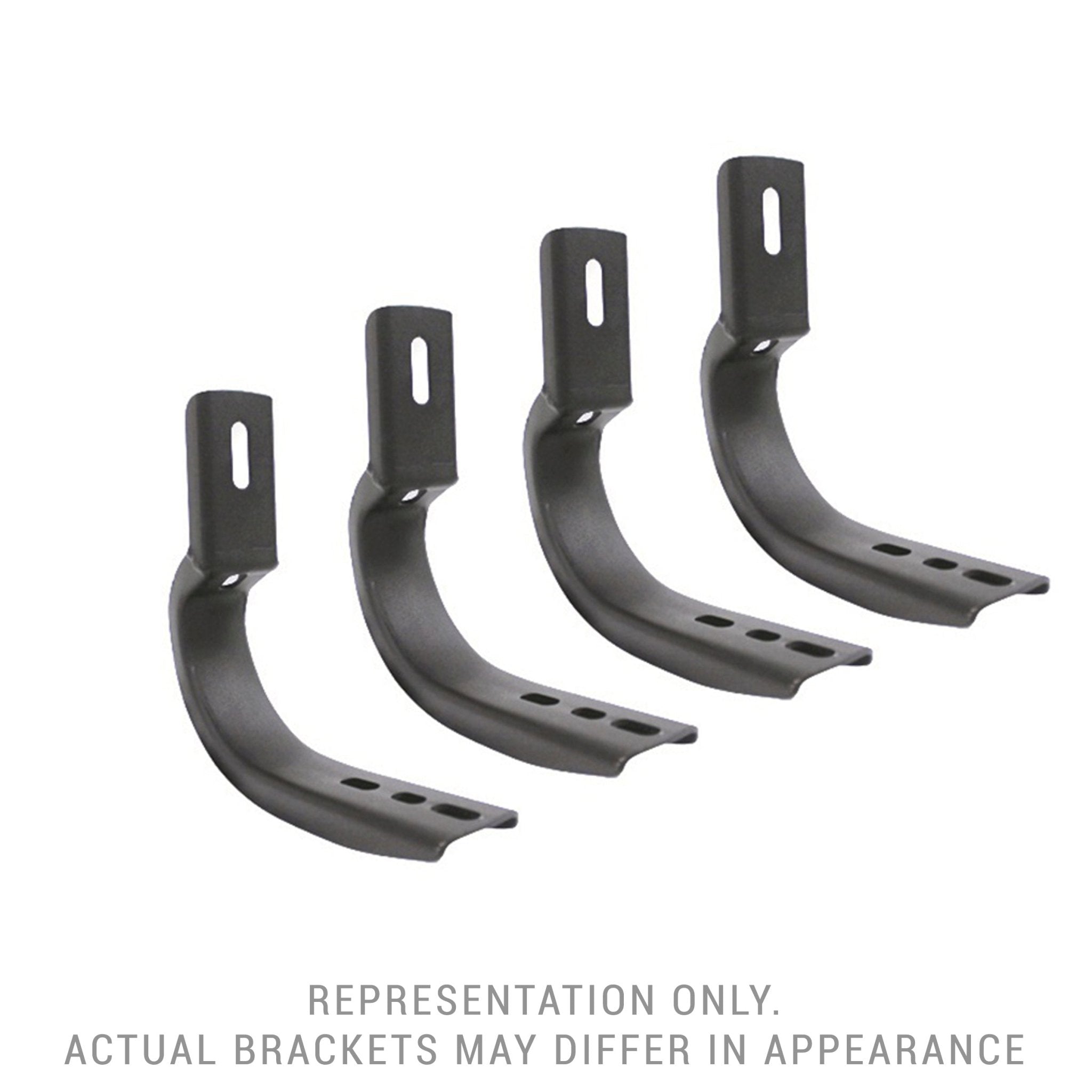 Go Rhino 6843465 2005 - 2024 Nissan Frontier OE Xtreme Series Cab Length Side Steps Mounting Brackets Only - Rugged Truck Gear