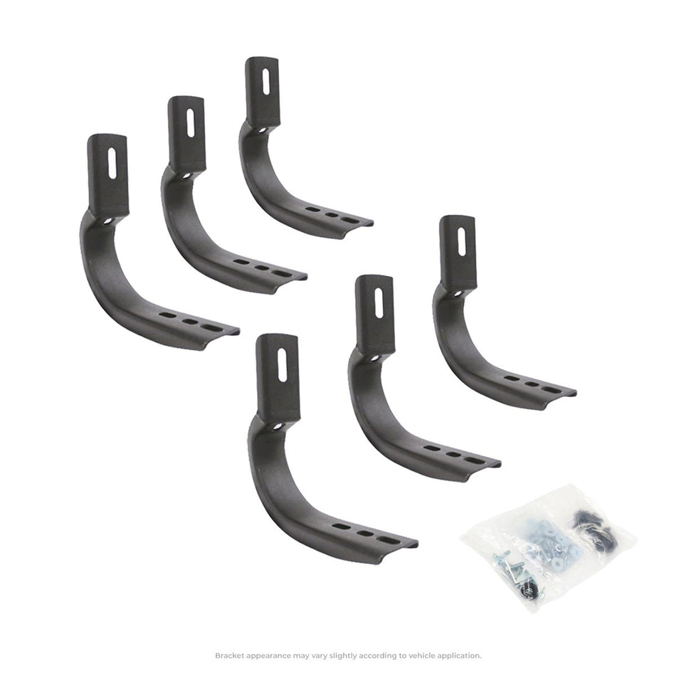 Go Rhino 6843515 2004 - 2015 Nissan TITAN OE Xtreme Series Cab Length Side Steps Mounting Brackets Only - Rugged Truck Gear