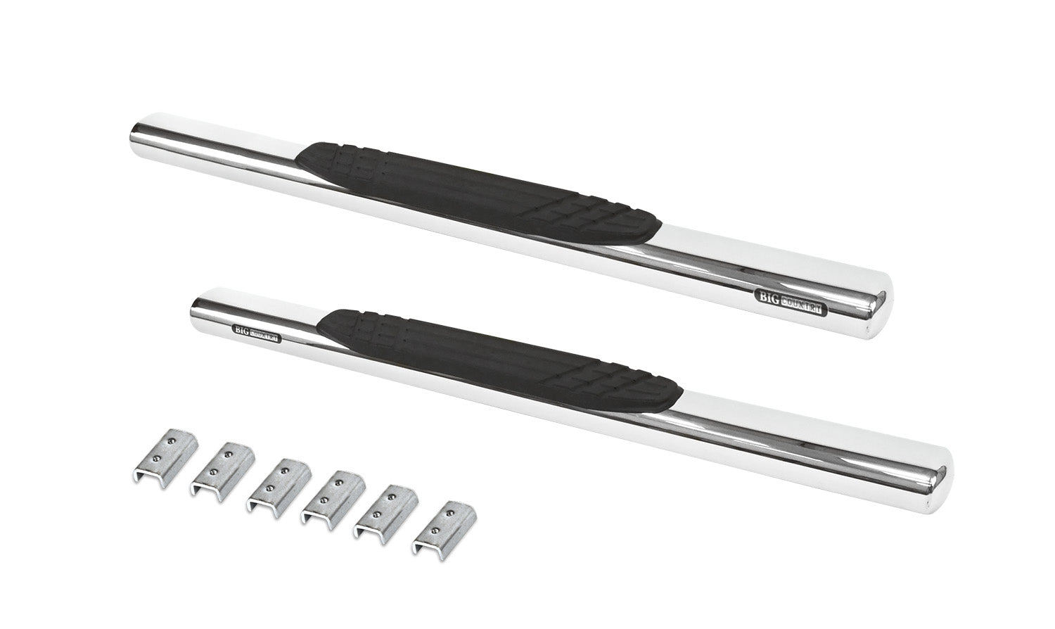 Go Rhino 684404552PS 2007 - 2018 GMC Sierra 1500 OE Xtreme Series 4" Side Steps with Mounting Bracket Kit - Rugged Truck Gear