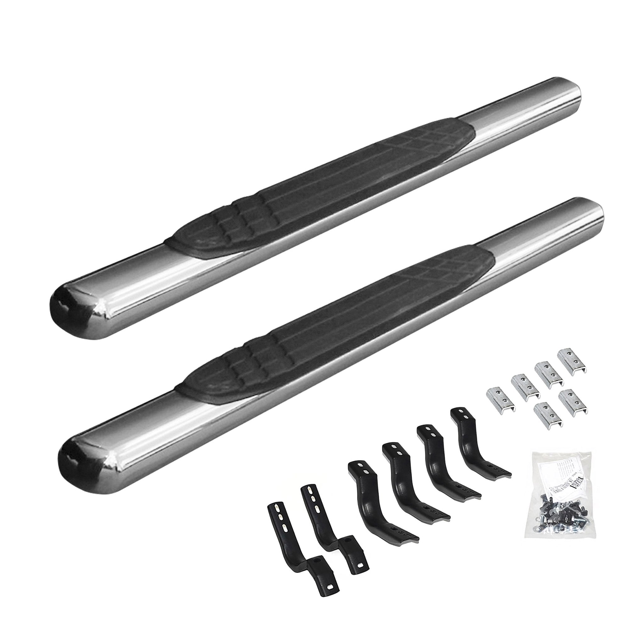Go Rhino 684409952PS 2010 - 2024 Dodge Ram 2500/3500 OE Xtreme Series 4" Side Steps with Mounting Bracket Kit - Rugged Truck Gear