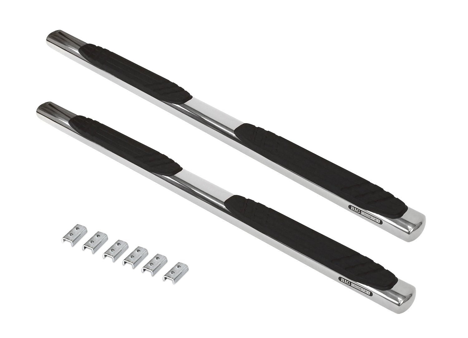 Go Rhino 684409987PS 2010 - 2024 Dodge Ram 2500/3500 OE Xtreme Series 4" Side Steps with Mounting Bracket Kit - Rugged Truck Gear