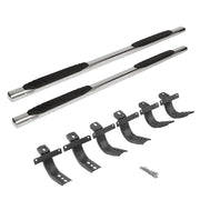 Go Rhino 684412971PS 2021 - 2024 Ford Bronco OE Xtreme Series 4" Side Steps with Mounting Bracket Kit - Rugged Truck Gear