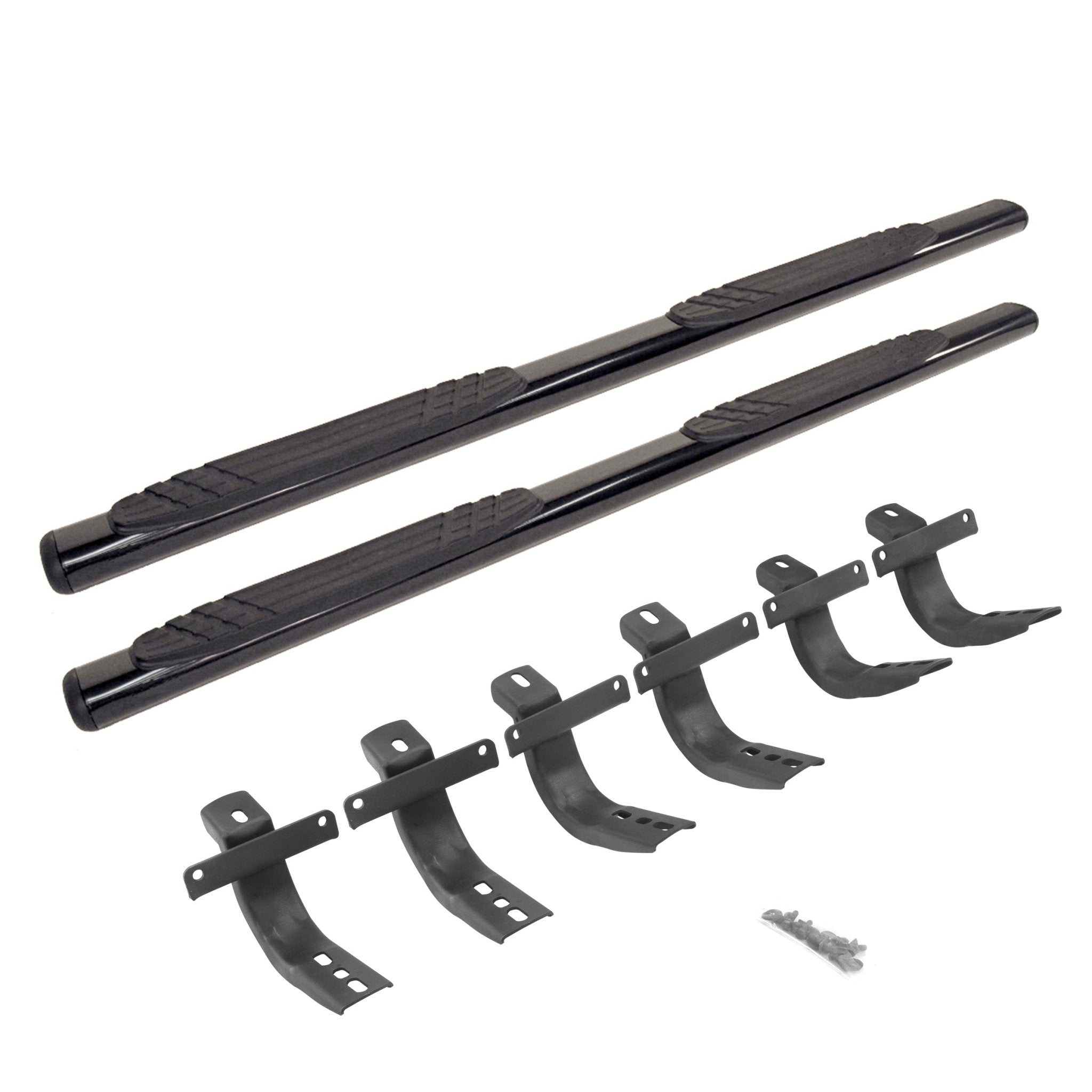 Go Rhino 684412971T 2021 - 2024 Ford Bronco OE Xtreme Series 4" Side Steps with Mounting Bracket Kit - Rugged Truck Gear