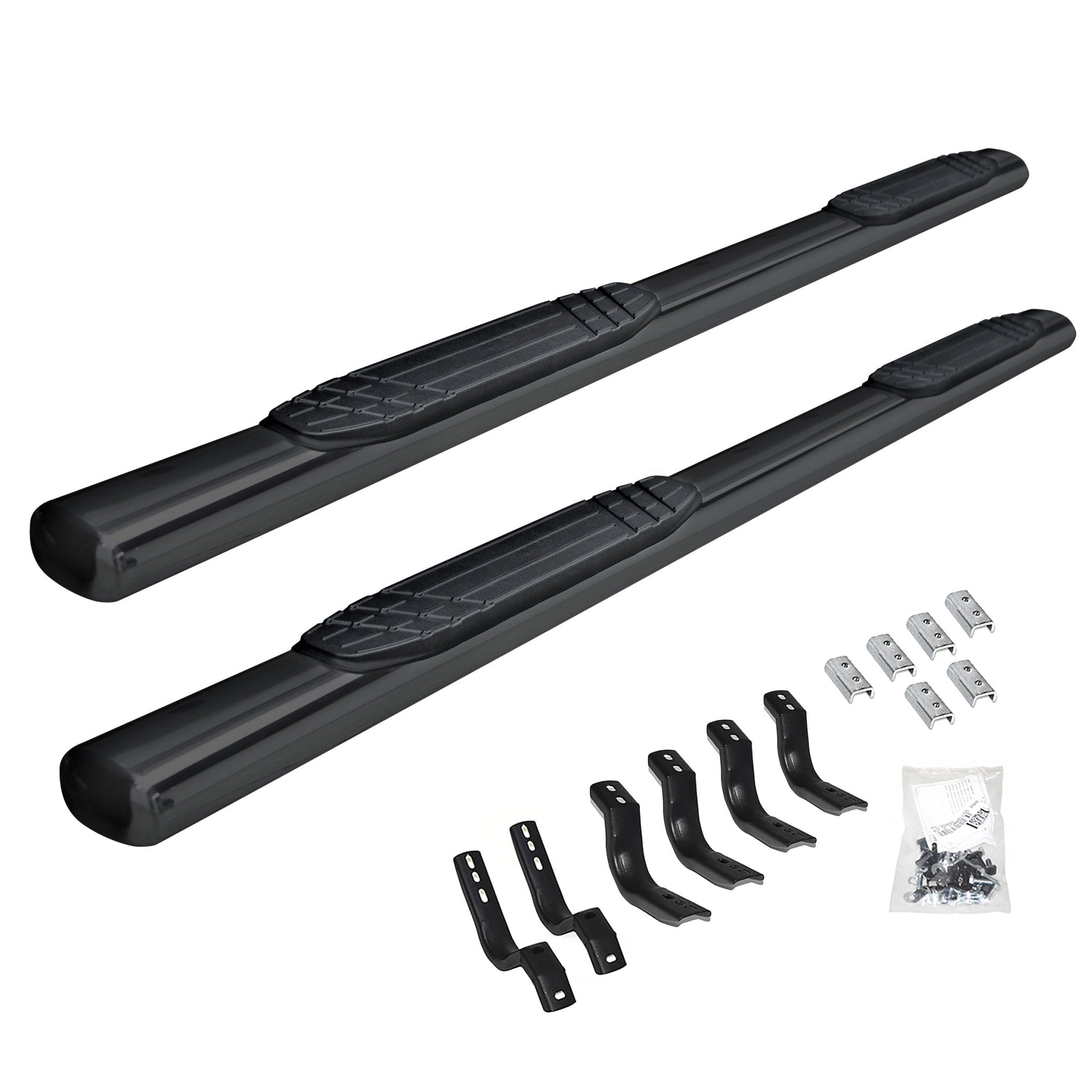 Go Rhino 684415587T 2017 - 2023 Ford F150 Limited OE Xtreme Series 4" Side Steps with Mounting Bracket Kit - Rugged Truck Gear