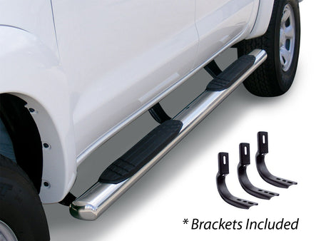Go Rhino 684441587PS 2007 - 2021 Toyota Tundra OE Xtreme Series 4" Side Steps with Mounting Bracket Kit - Rugged Truck Gear
