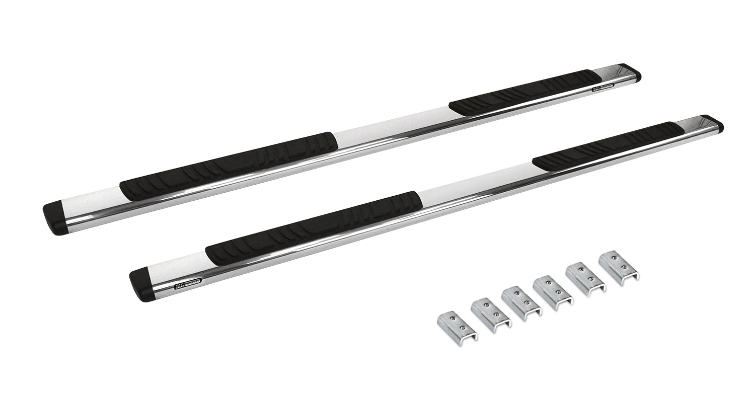 Go Rhino 685409987CB 2010 - 2024 Dodge Ram 2500/3500 OE Xtreme Series 5" Composite Side Steps with Mounting Bracket Kit - Rugged Truck Gear