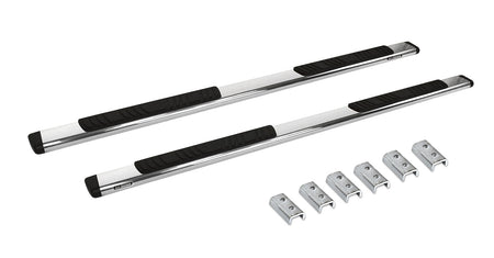 Go Rhino 685409987PS 2010 - 2024 Dodge Ram 2500/3500 OE Xtreme Series 5" Low Profile Side Steps with Mounting Bracket Kit - Rugged Truck Gear