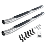 Go Rhino 685442987CC 2005 - 2023 Toyota Tacoma OE Xtreme Series 5" Composite Side Steps with Mounting Bracket Kit - Rugged Truck Gear