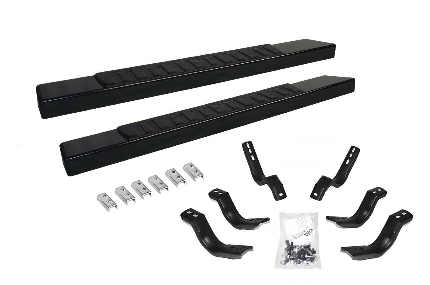 Go Rhino 6862404280T 2015 - 2018 Chevy Silverado 3500 HD OE Xtreme II Series 6" Side Steps with Mounting Bracket Kit - Rugged Truck Gear