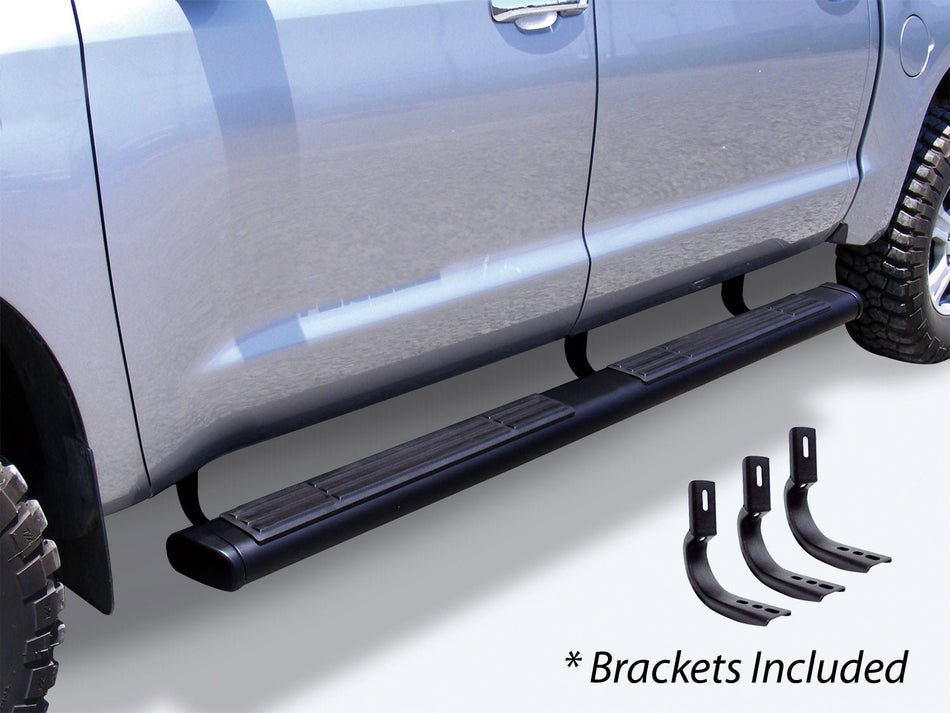Go Rhino 686404080CB 1999 - 2006 GMC Sierra 1500 OE Xtreme Series 6" Composite Side Steps Kit - 80" Long + Brackets - Rugged Truck Gear