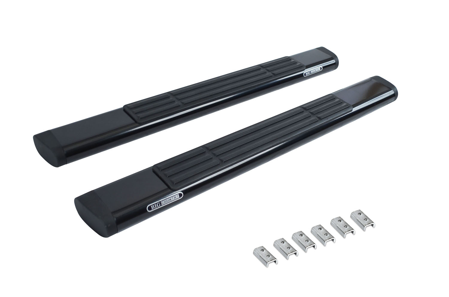 Go Rhino 686404552B 2007 - 2019 GMC Sierra 2500 HD OE Xtreme Series 6" Side Steps with Mounting Bracket Kit - Rugged Truck Gear