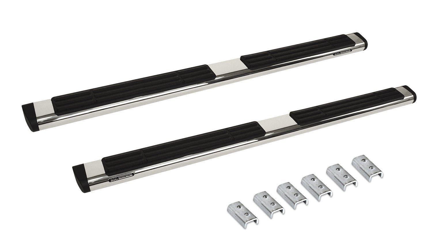 Go Rhino 686404587PS 2007 - 2013 Chevy Silverado 1500 OE Xtreme Series 6" Side Steps with Mounting Bracket Kit - Rugged Truck Gear
