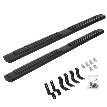 Go Rhino 686404787T 2020 - 2024 Chevy Silverado 2500/3500 HD OE Xtreme Series 6" Side Steps with Mounting Bracket Kit - Rugged Truck Gear