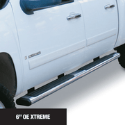Go Rhino 686415552PS 2015 - 2024 Ford F150 OE Xtreme Series 6" Side Steps with Mounting Bracket Kit - Rugged Truck Gear