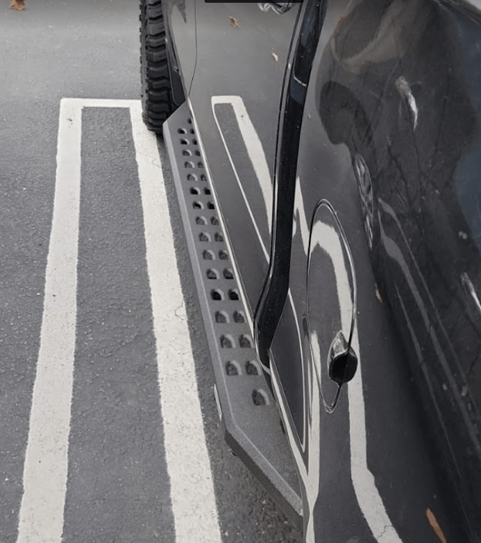 Go Rhino 69404887PC 2019 - 2024 Chevy Silverado 1500 RB Series RB20 Running Boards with Mounting Bracket Kit - Rugged Truck Gear