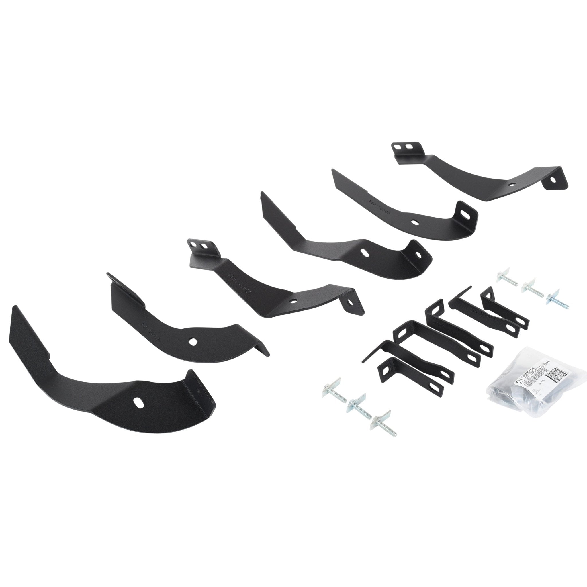 Go Rhino 6940516 2015 - 2019 GMC Sierra 2500/3500 HD V - Series V3, RB30 and RB Slim Side Steps Mounting Brackets - Rugged Truck Gear