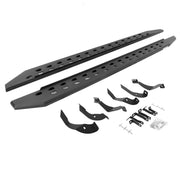 Go Rhino 69405187SPC 2015 - 2019 Chevy Silverado 2500/3500 HD RB Series RB20 Slim Line Running Boards with Mounting Bracket Kit - Rugged Truck Gear