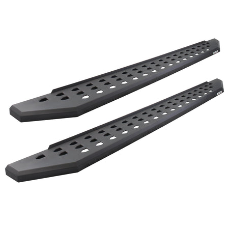 Go Rhino 6940588020PC 2014 - 2019 GMC Sierra 1500 RB Series RB20 Running Boards with Mounting Brackets, 2 Pairs Drop Steps Kit - Rugged Truck Gear