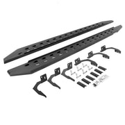 Go Rhino 69410687SPC 2010 - 2024 Dodge Ram 2500/3500 RB Series RB20 Slim Line Running Boards with Mounting Bracket Kit - Rugged Truck Gear