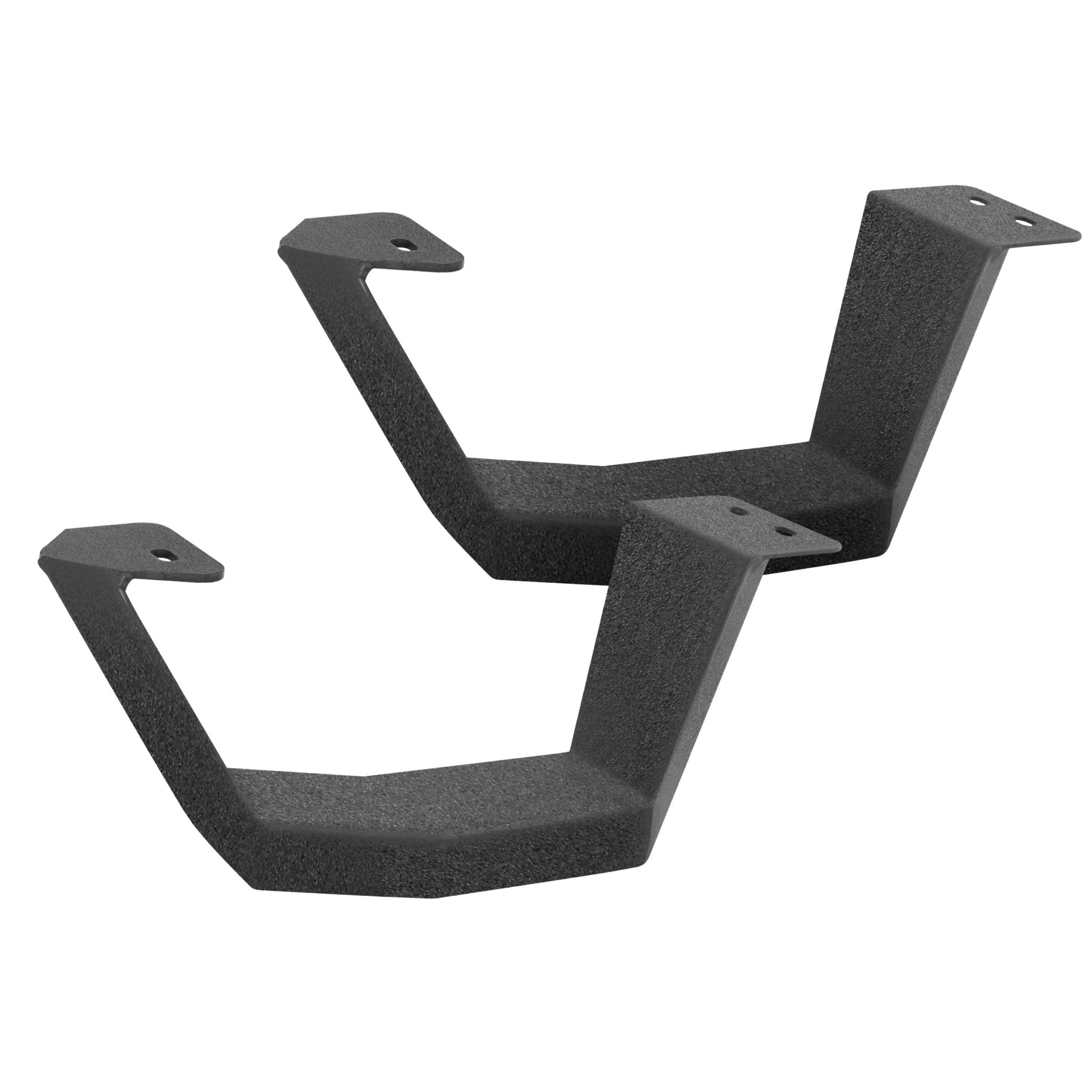 Go Rhino 6941268020T 2010 - 2014 Ford F150 FX2/SVT Raptor RB Series RB20 Running Boards with Mounting Brackets, 2 Pairs Drop Steps Kit - Rugged Truck Gear