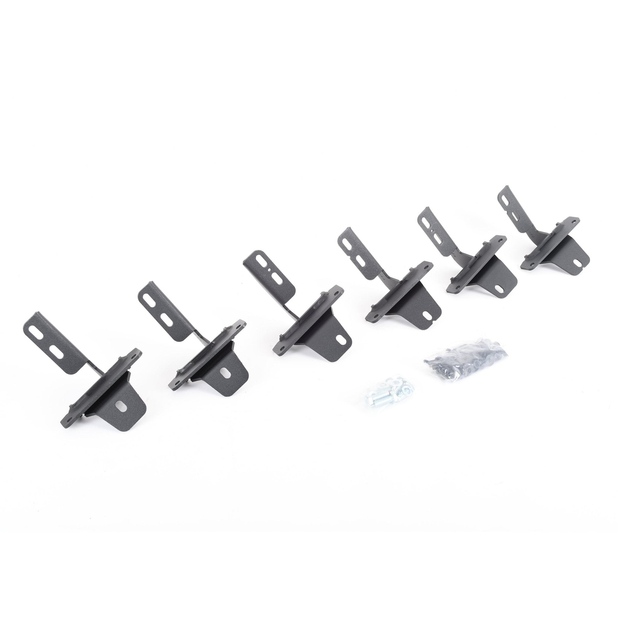 Go Rhino 6941296 2021 - 2024 Ford Bronco V - Series V3, RB30 and RB Slim Side Steps - Mounting Brackets Only - Rugged Truck Gear