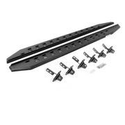 Go Rhino 69412973SPC 2021 - 2024 Ford Bronco RB Series RB20 Slim Line Running Boards with Mounting Bracket Kit - Rugged Truck Gear