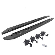 Go Rhino 69417780SPC 2015 - 2023 Ford F150 Lariat RB Series RB20 Slim Line Running Boards with Mounting Bracket Kit - Rugged Truck Gear