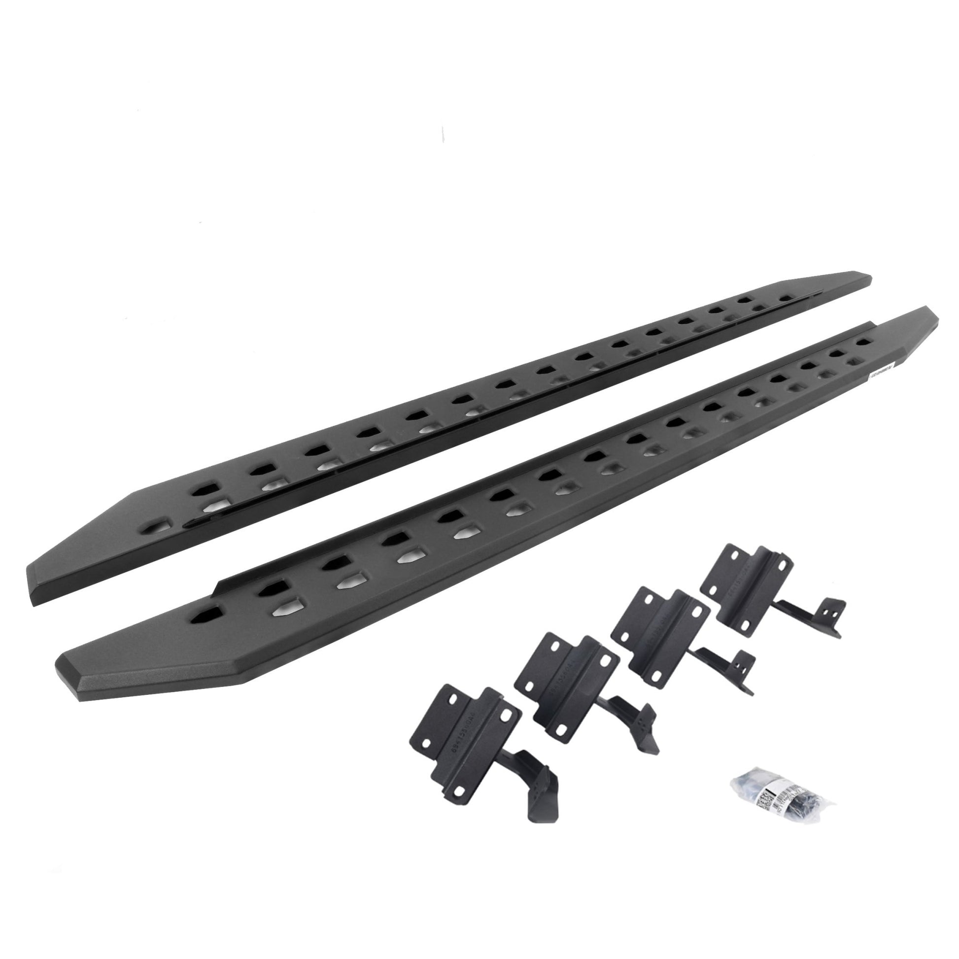Go Rhino 69417780SPC 2015 - 2023 Ford F150 Lariat RB Series RB20 Slim Line Running Boards with Mounting Bracket Kit - Rugged Truck Gear