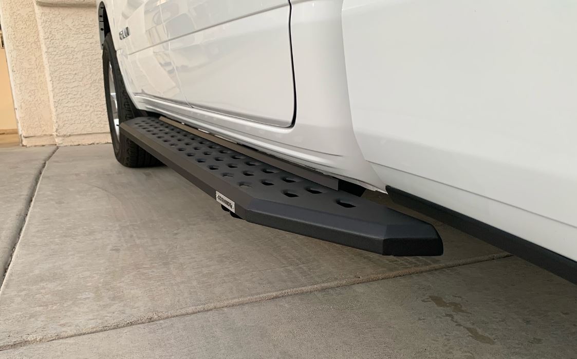 Go Rhino 69430680PC 2019 - 2024 Dodge Ram 1500 RB Series RB20 Running Boards with Mounting Bracket Kit - Rugged Truck Gear