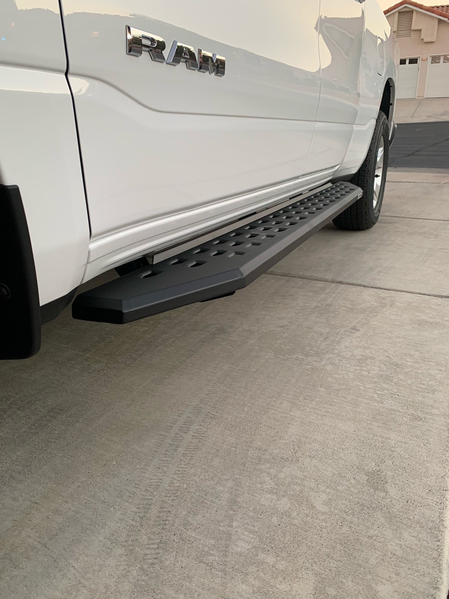 Go Rhino 69430680PC 2019 - 2024 Dodge Ram 1500 RB Series RB20 Running Boards with Mounting Bracket Kit - Rugged Truck Gear
