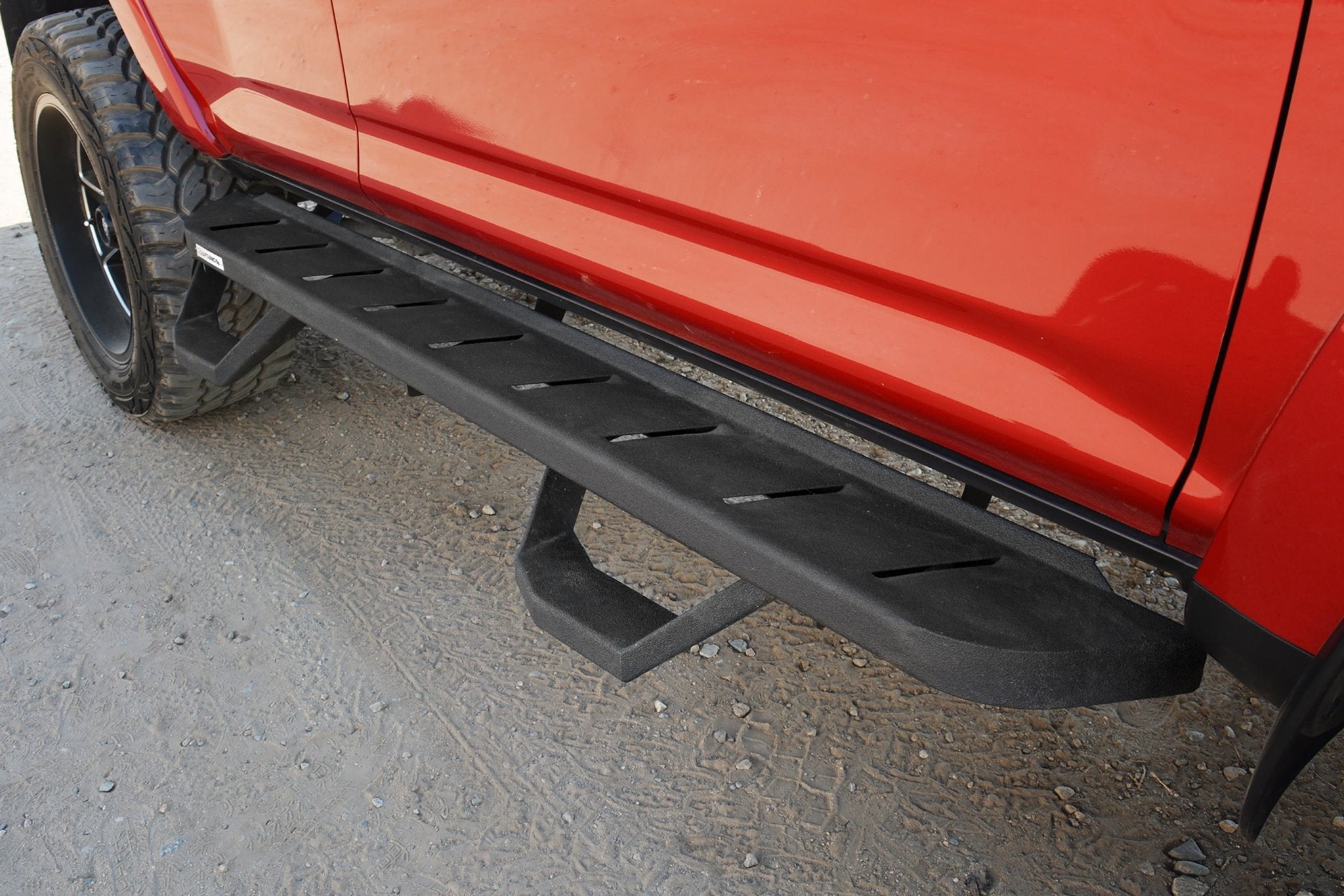 Go Rhino 6944256820T 2014 - 2024 Toyota 4Runner SR5 RB Series RB20 Running Boards with Mounting Brackets, 2 Pairs Drop Steps Kit - Rugged Truck Gear