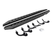 Go Rhino 69442568SPC 2018 - 2024 Toyota 4Runner SR5 Premium/TRD Off - Road/TRD Off - Road Premium/TRD Pro RB Series RB20 Slim Line Running Boards with Mounting Bracket Kit - Rugged Truck Gear