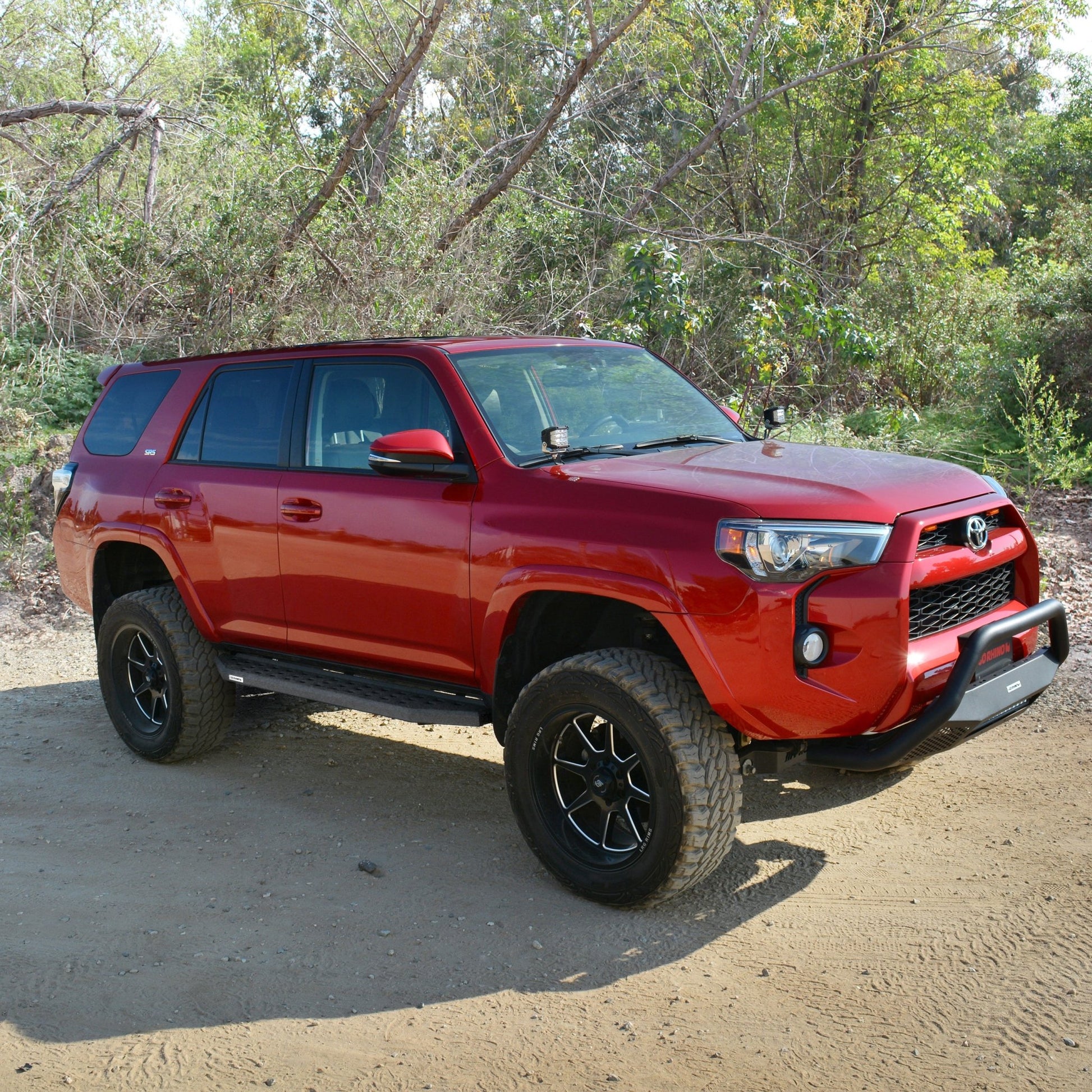 Go Rhino 69442568T 2023 Toyota 4Runner 40th Anniversary Edition RB Series RB20 Running Boards with Mounting Bracket Kit - Rugged Truck Gear
