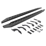 Go Rhino 69442987SPC 2005 - 2023 Toyota Tacoma RB Series RB20 Slim Line Running Boards with Mounting Bracket Kit - Rugged Truck Gear