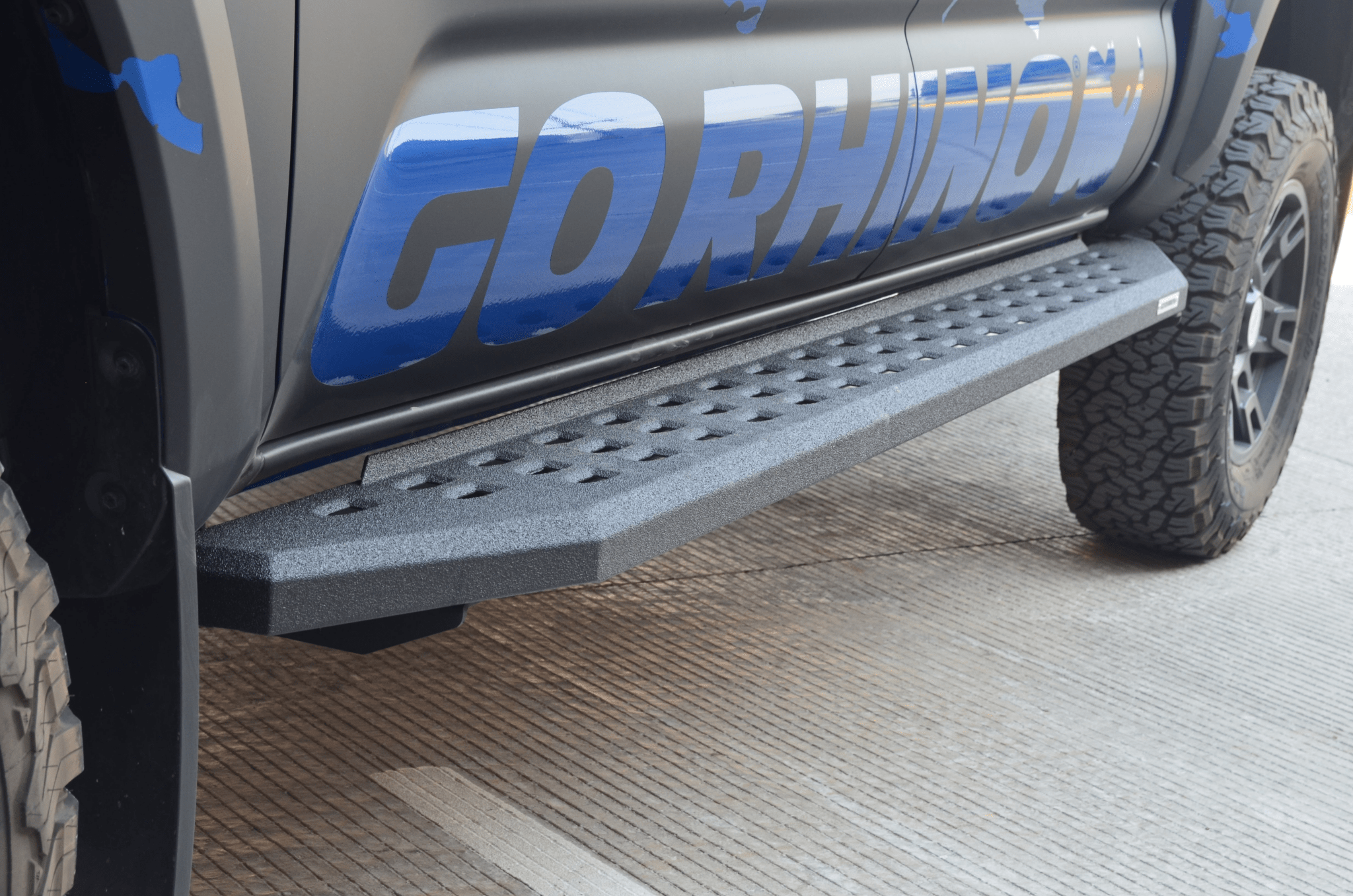 Go Rhino 69442987T 2005 - 2023 Toyota Tacoma RB Series RB20 Running Boards with Mounting Bracket Kit - Rugged Truck Gear