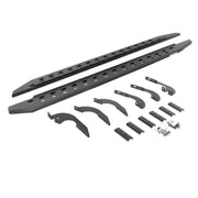 Go Rhino 69443280ST 2024 Toyota Tacoma RB Series RB20 Slim Line Running Boards with Mounting Bracket Kit - Rugged Truck Gear