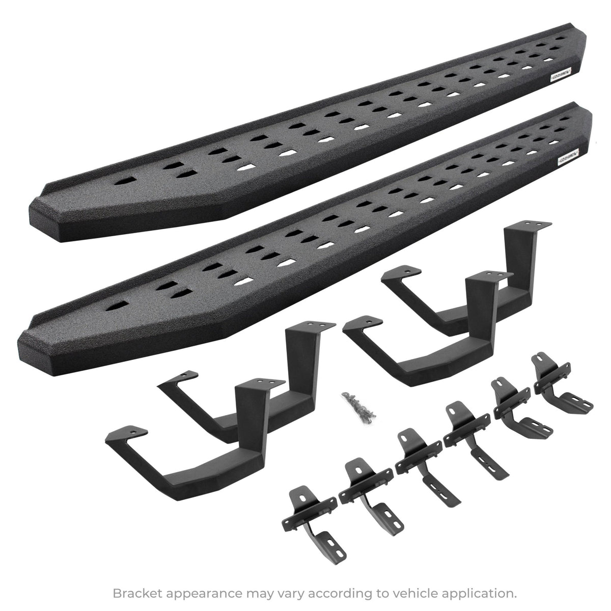 Go Rhino 6944358020T 2022 - 2024 Toyota Tundra RB Series RB20 Running Boards with Brackets, 2 Pairs Drop Steps Kit - Rugged Truck Gear