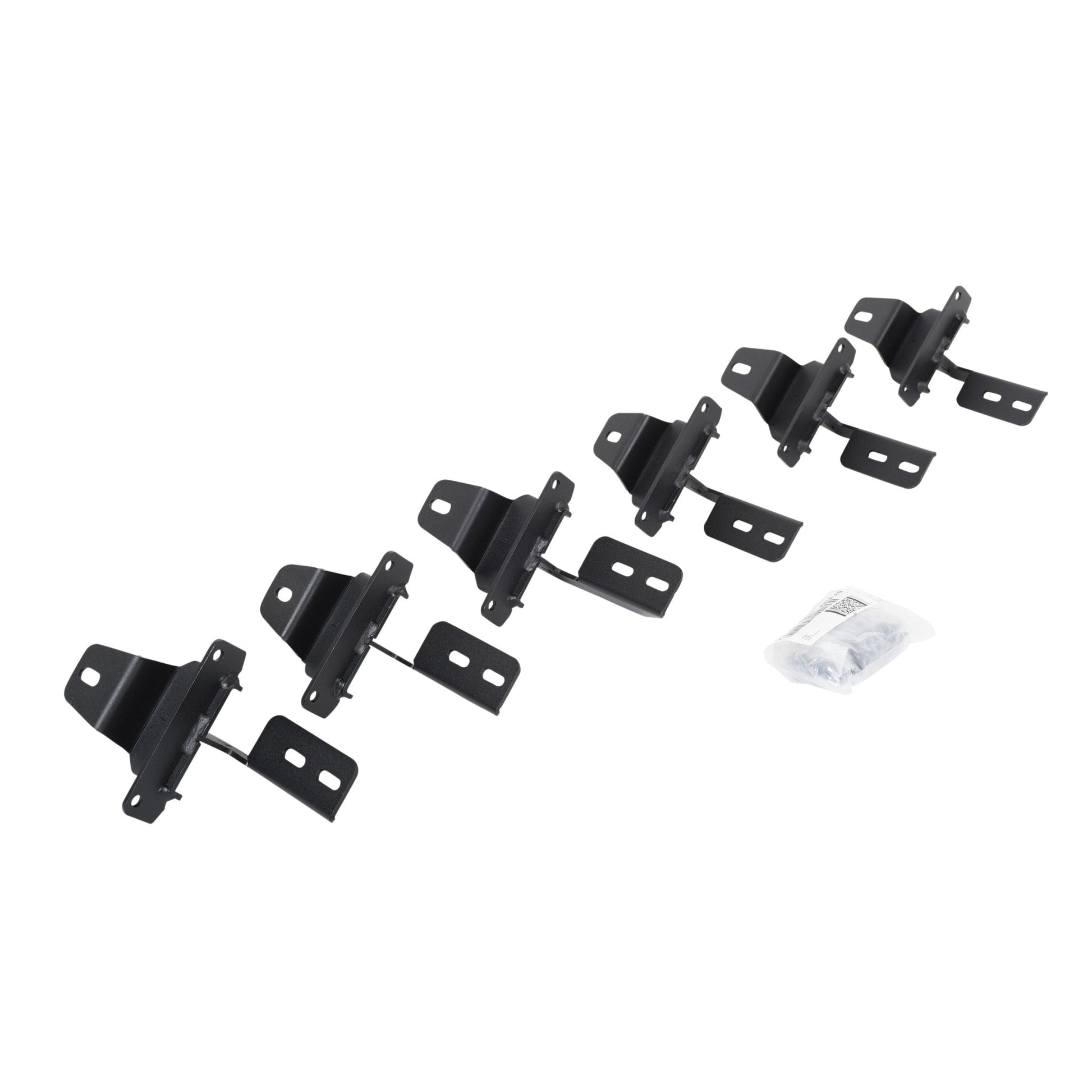 Go Rhino 6945066 2018 - 2024 Jeep Wrangler JL V - Series V3, RB30 and RB Slim Side Steps - Mounting Brackets Only - Rugged Truck Gear