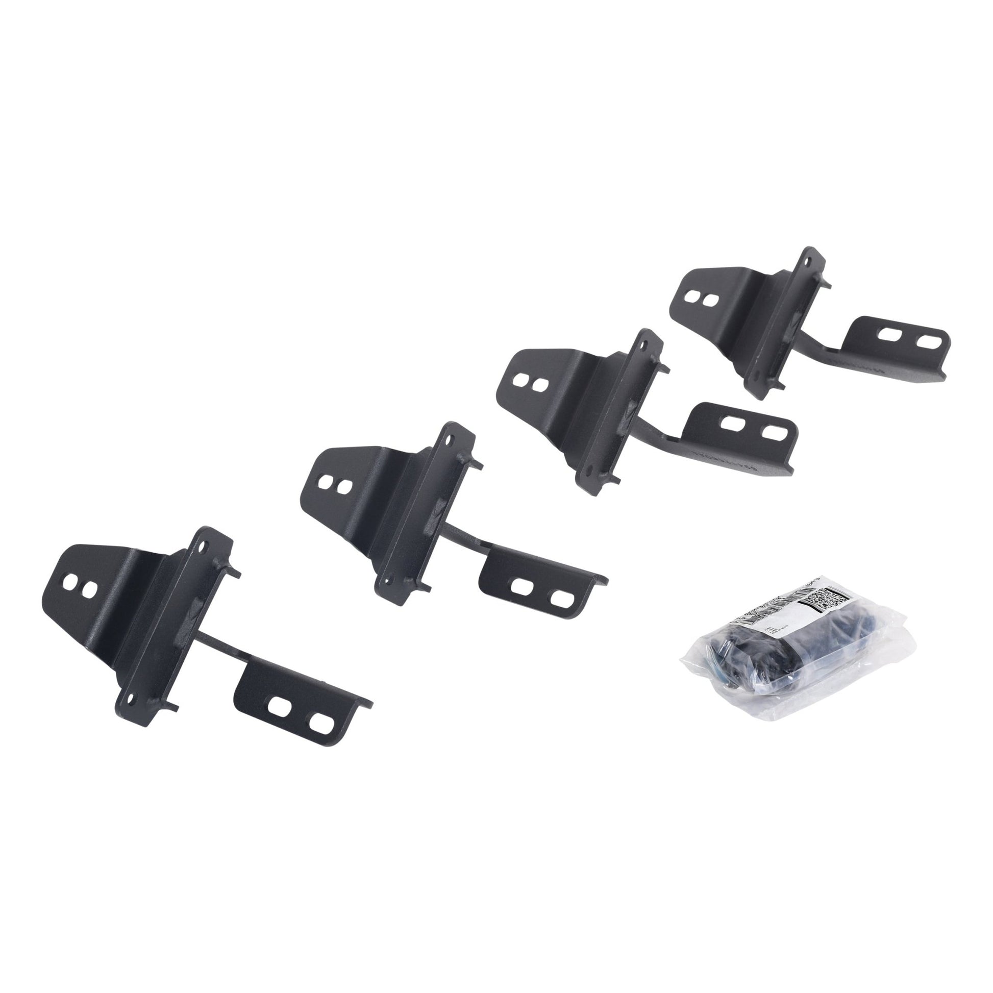 Go Rhino 6949266 2007 - 2018 Jeep Wrangler JK V - Series V3, RB30 and RB Slim Side Steps - Mounting Brackets Only - Rugged Truck Gear