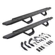 Go Rhino 6960428020PC 2015 - 2019 GMC Sierra 2500 HD RB Series RB30 Running Boards with Mounting Brackets, 2 Pairs Drop Steps Kit - Rugged Truck Gear
